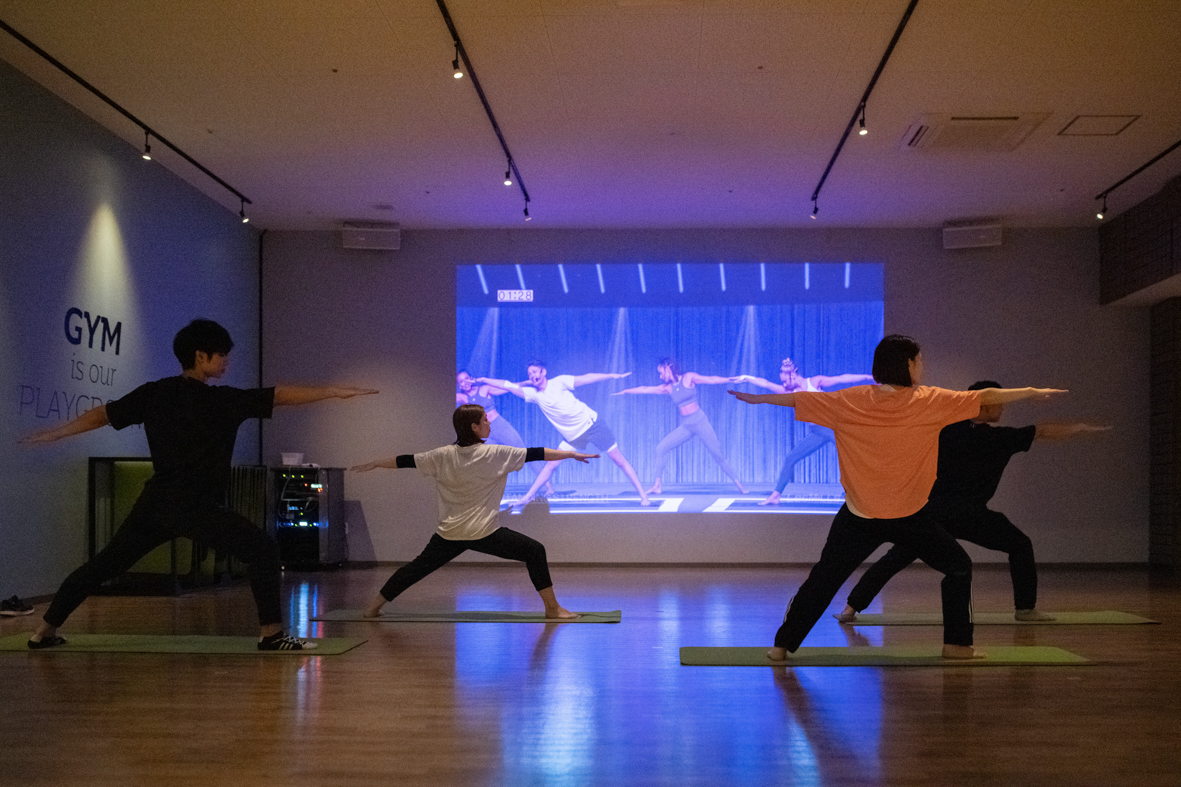 スタジオレッスン風景